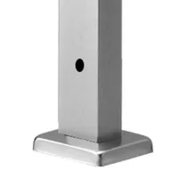 Stâlp-pentru-balustradă-cu-cabluri-91-cm-secțiune-2-5x5-cm-găuri-preforate-oțel-cu-acoperire-cu-pulbere-argintiu