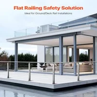 Stâlp-pentru-balustradă-cu-cabluri-91-cm-secțiune-2-5x5-cm-găuri-preforate-oțel-cu-acoperire-cu-pulbere-argintiu