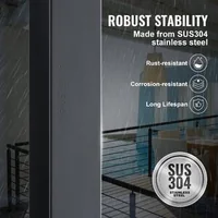Stâlp-pentru-balustradă-cu-cabluri-107-cm-secțiune-5x5-cm-fără-găuri-oțel-inoxidabil-SUS304-finisaj-periat-negru