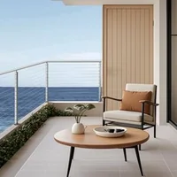Stâlp-pentru-balustradă-cu-cablu-107-cm-secțiune-5x5-cm-cu-găuri-orizontale-preforate-argintiu
