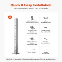 Stâlp-pentru-balustradă-cu-cablu-107-cm-secțiune-5x5-cm-cu-găuri-orizontale-preforate-argintiu