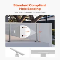 Stâlp-pentru-balustradă-cu-cablu-107-cm-secțiune-5x5-cm-cu-găuri-orizontale-preforate-argintiu