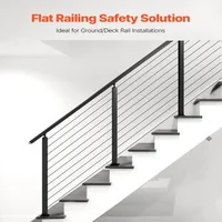 Stâlp-pentru-balustradă-cu-cabluri-91-cm-secțiune-2-5x5-cm-cu-găuri-preforate-înclinate-la-30-negru