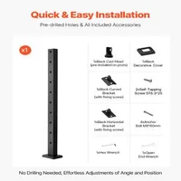 Stâlp-pentru-balustradă-cu-cabluri-91-cm-secțiune-2-5x5-cm-cu-găuri-preforate-înclinate-la-30-negru