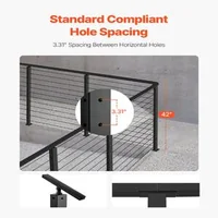 Stâlp-pentru-balustradă-cu-cablu-107-cm-secțiune-2-5x5-cm-cu-găuri-preforate-în-L-negru