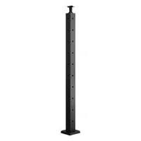 Stâlp-pentru-balustradă-cu-cabluri-91-cm-secțiune-5x5-cm-găuri-unghiulare-în-L-negru-1-buc