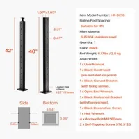 Stâlp-pentru-balustradă-din-cablu-107-cm-secțiune-5x5-cm-găuri-preforate-negru-1-buc