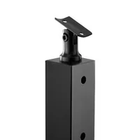 Stâlp-pentru-balustradă-din-cablu-107-cm-secțiune-5x5-cm-găuri-preforate-negru-1-buc