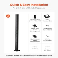 Stâlp-pentru-balustradă-cu-cabluri-107-cm-secțiune-5x5-cm-găuri-unghiulare-în-L-negru-1-buc