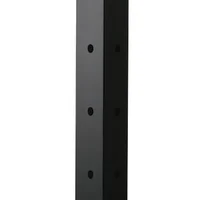 Stâlp-pentru-balustradă-cu-cabluri-107-cm-secțiune-5x5-cm-găuri-unghiulare-în-L-negru-1-buc