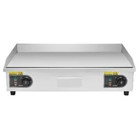 Grătar-electric-profesional-725x400-mm-4400W-placă-netedă-temperatură-reglabilă-50-300-C-oțel-inoxidabil