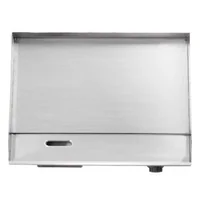 Grătar-electric-profesional-535x300-mm-3200W-placă-netedă-temperatură-reglabilă-50-300-C-oțel-inoxidabil