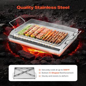 Placă-pentru-grătar-43x33-cm-oțel-inoxidabil-universală-pentru-barbecue-teppanyaki-și-camping