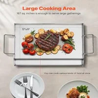 Placă-pentru-grătar-43x33-cm-oțel-inoxidabil-universală-pentru-barbecue-teppanyaki-și-camping