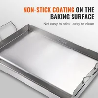 Placă-pentru-grătar-60x41-cm-din-oțel-inoxidabil-pentru-2-arzătoare-cu-canal-pentru-grăsime-și-mânere-detașabile
