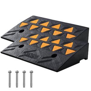 Rampă-de-cauciuc-pentru-bordură-2-bucăți-înălțime-11-cm-capacitate-15000-kg-structură-grilaj-și-benzi-reflectorizante