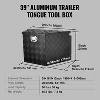 Cutie-pentru-cârlig-de-remorcă-99x42x30-cm-din-tablă-striată-de-aluminiu-argintie-cu-încuietoare-și-chei-pentru-pick-up-și-rulotă