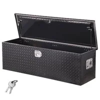 Cutie-de-scule-pentru-bena-pickupului-124x38x38-cm-tablă-diamantată-din-aluminiu-neagră-cu-încuietoare-și-chei