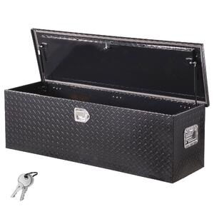 Cutie-de-scule-pentru-bena-pickupului-124x38x38-cm-tablă-diamantată-din-aluminiu-neagră-cu-încuietoare-și-chei