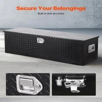 Cutie-de-scule-pentru-bena-pickupului-124x38x38-cm-tablă-diamantată-din-aluminiu-neagră-cu-încuietoare-și-chei