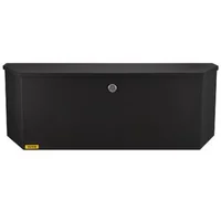 Cutie-de-timonerie-pentru-remorcă-91x30x30-cm-oțel-carbon-neagră-amortizor-cu-gaz-110-încuietoare-cu-2-chei