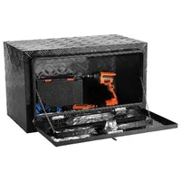 Cutie-pentru-scule-pentru-montaj-sub-caroserie-91x36x41-cm-aluminiu-argintie-mâner-în-formă-de-T-și-încuietoare-cu-2-chei