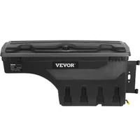 Cutie-laterală-cu-încuietoare-pentru-bena-unui-pick-up-25-l-pentru-Dodge-Ram-1500-2019-2021-partea-dreaptă-ABS-și-oțel-negru-mat