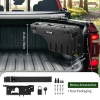 Cutie-laterală-cu-încuietoare-pentru-bena-unui-pick-up-25-l-pentru-Dodge-Ram-1500-2019-2021-partea-dreaptă-ABS-și-oțel-negru-mat