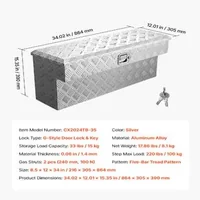 Cutie-din-aluminiu-pentru-unelte-pentru-portbagajul-unui-pickup-86x31x39-cm-montaj-în-benă-încuietoare-suprafață-reliefată-argintie