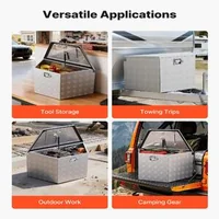 Cutie-din-aluminiu-pentru-cârlig-de-remorcă-84x48x46-cm-montare-pe-protap-cu-încuietoare-și-chei-capacitate-50-kg-argintie