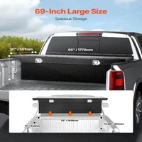 Cutie-transversală-de-scule-din-aluminiu-177x50x47-cm-pentru-bena-unui-pick-up-tablă-striată-și-suport-hidraulic