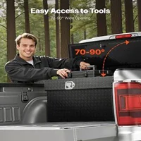 Cutie-transversală-de-scule-din-aluminiu-177x50x47-cm-pentru-bena-unui-pick-up-tablă-striată-și-suport-hidraulic