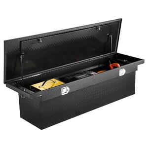 Cutie-transversală-din-aluminiu-pentru-unelte-177x30x37-cm-pentru-bena-unui-pick-up-din-tablă-striată-cu-suport-hidraulic