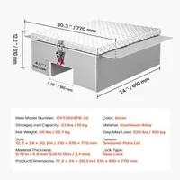 Cutie-de-scule-din-aluminiu-77x61x31-cm-pentru-bena-pickupului-tablă-striată-treaptă-până-la-100-kg-argintie