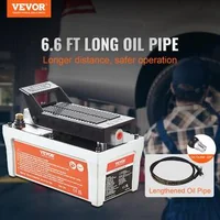 Pompă-pneumo-hidraulică-gri-690-bari-cu-comandă-la-picior-rezervor-de-1-6-l-și-furtun-de-2-m