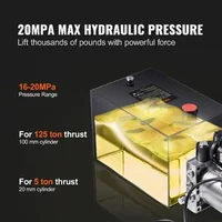 Pompă-hidraulică-7-6-l-acționare-simplă-DC-12V-1-6-kW-220-bar-pentru-remorcă-basculantă