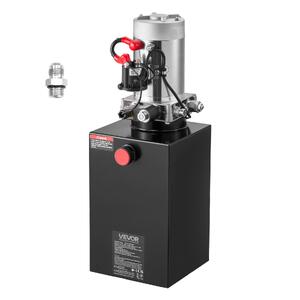 Pompă-hidraulică-9-5-l-acțiune-simplă-DC-12V-22-MPa-cu-rezervor-metalic