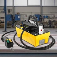 Pompă-pneumo-hidraulică-690-bar-acționată-cu-aer-comprimat-rezervor-de-2-3-l-pentru-mașini-de-redresat-șasiuri-și-prese-auto