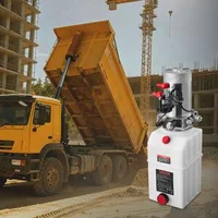 Stație-de-pompare-hidraulică-6-6-l-acționare-simplă-DC-12V-1-6-kW-22-MPa-3-4-l-min