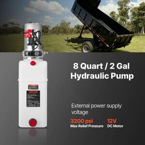 Stație-de-pompare-hidraulică-7-6-l-cu-acțiune-simplă-DC-12V-1-6-kW-22-MPa-3-4-l-min
