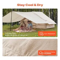 Cort-gonflabil-de-camping-3x2x2-m-pentru-3-5-persoane-cu-pompă-și-copertină-Oxford-300D-orificiu-pentru-sobă-PU3000