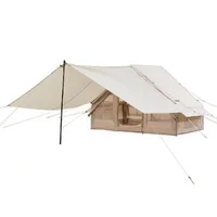Cort-gonflabil-de-camping-3x2x2-m-pentru-3-5-persoane-cu-pompă-și-copertină-Oxford-300D-orificiu-pentru-sobă-PU3000