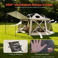 Cort-pop-up-din-plasă-3-6x3-6x2-26-m-sferic-cu-13-laturi-pentru-8-10-persoane-cu-acoperiș-detașabil-UV50