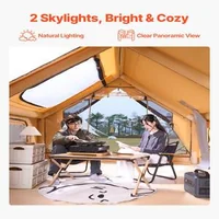 Cort-gonflabil-de-camping-4x3x2-2-m-pentru-5-8-persoane-cu-2-luminatoare-coș-pentru-sobă-și-pompă-cu-manometru