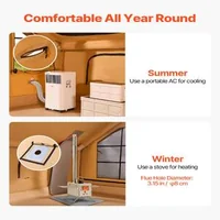 Cort-gonflabil-de-camping-4x3x2-2-m-pentru-5-8-persoane-cu-2-luminatoare-coș-pentru-sobă-și-pompă-cu-manometru