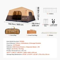 Cort-cabină-gonflabil-3x3x2-25-m-pentru-6-persoane-cu-pompă-reîncărcabilă-tuburi-de-aer-TPU-și-4-ferestre