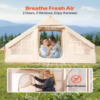 Cort-gonflabil-pentru-camping-3x2x2-m-pentru-3-5-persoane-300D-Oxford-PU3000-coș-pentru-sobă-2-uși-și-2-ferestre