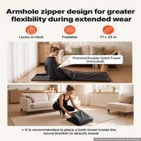 Pătură-pentru-saună-infraroșie-180-x-90-cm-650-W-cu-deschideri-pentru-brațe-control-al-temperaturii-și-timer-piele-PU