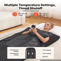 Pătură-pentru-saună-infraroșie-180-x-90-cm-650-W-cu-deschideri-pentru-brațe-control-al-temperaturii-și-timer-piele-PU