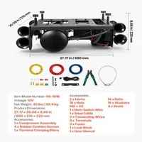 Sistem-de-claxoane-pneumatice-cu-4-trompete-150-dB-compresor-de-250W-12V-rezervor-de-10-L-până-la-10-3-bar-cu-manometru